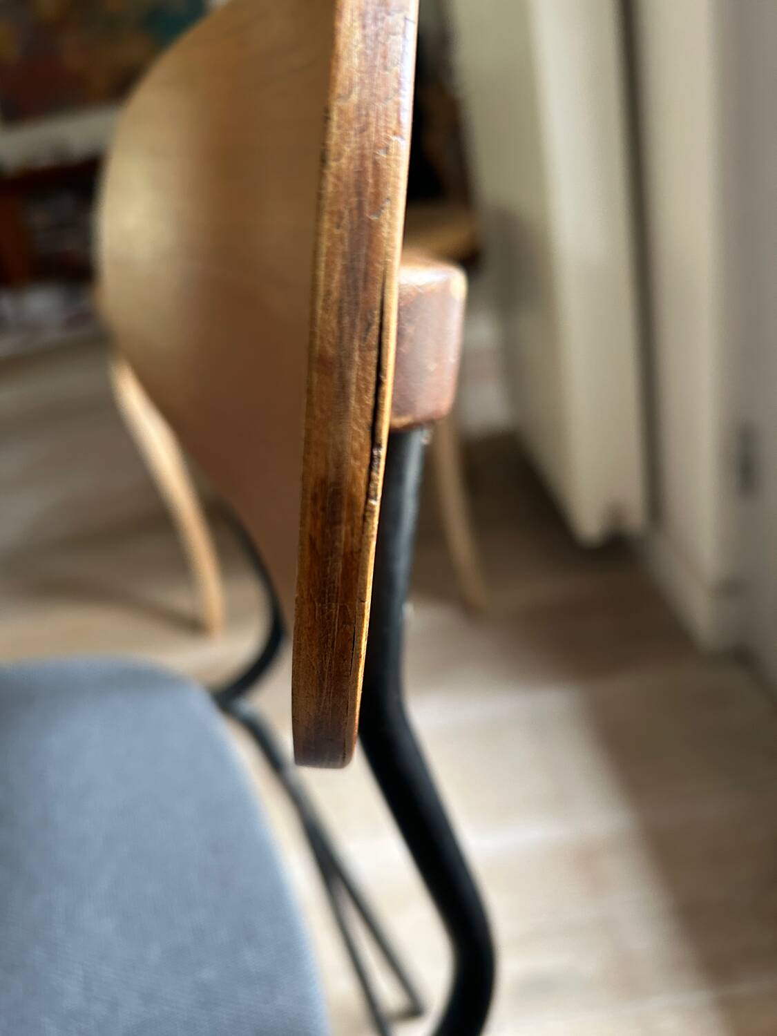 Vintage Roger Landault chair