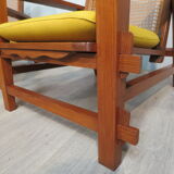 Colonial-style armchairs