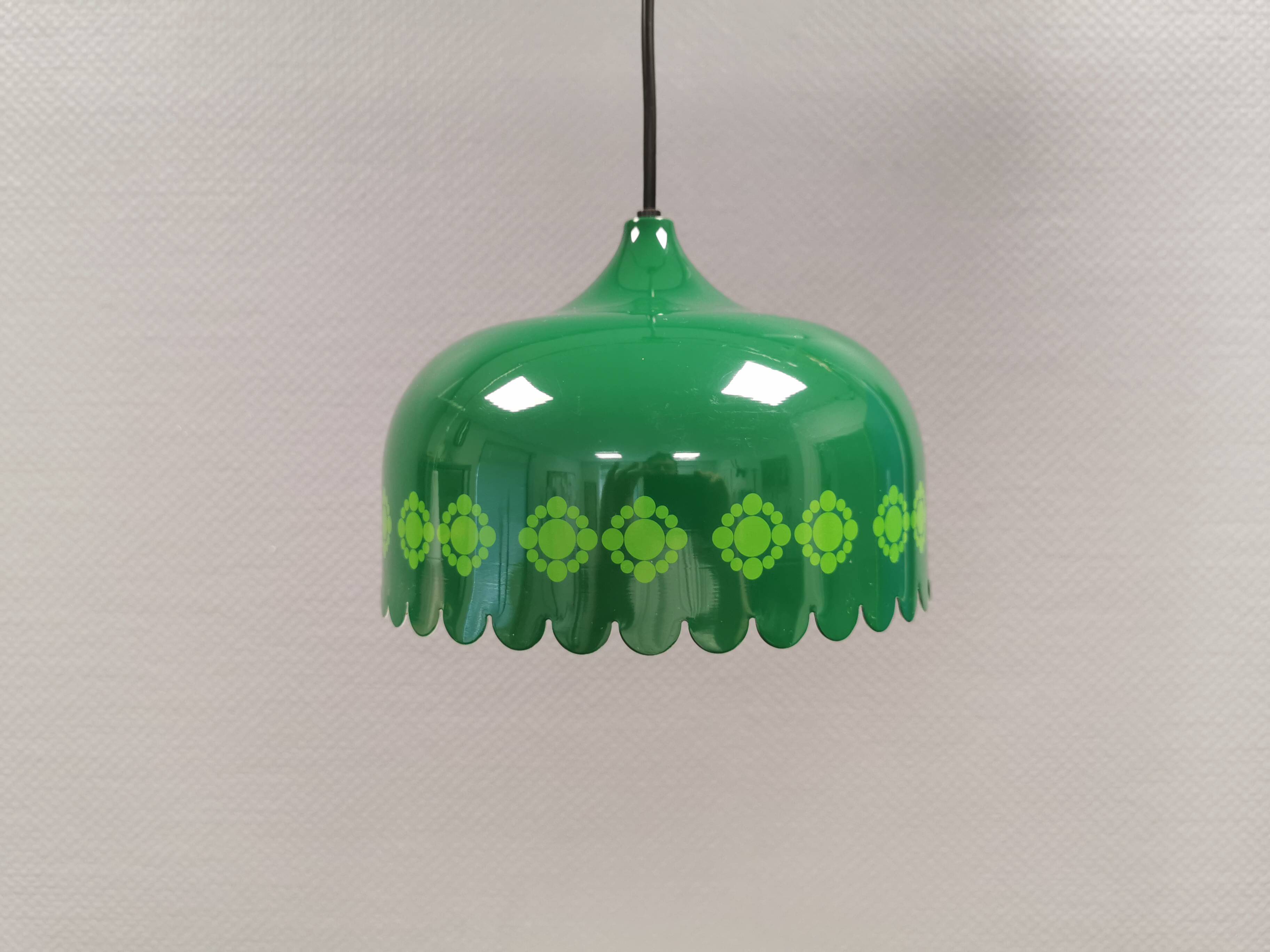 Fog & Mørup hanging lamp, model ‘Markise’, Denmark, 1960s–70s