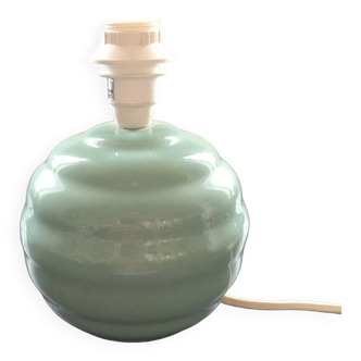 Celadon ball lamp base