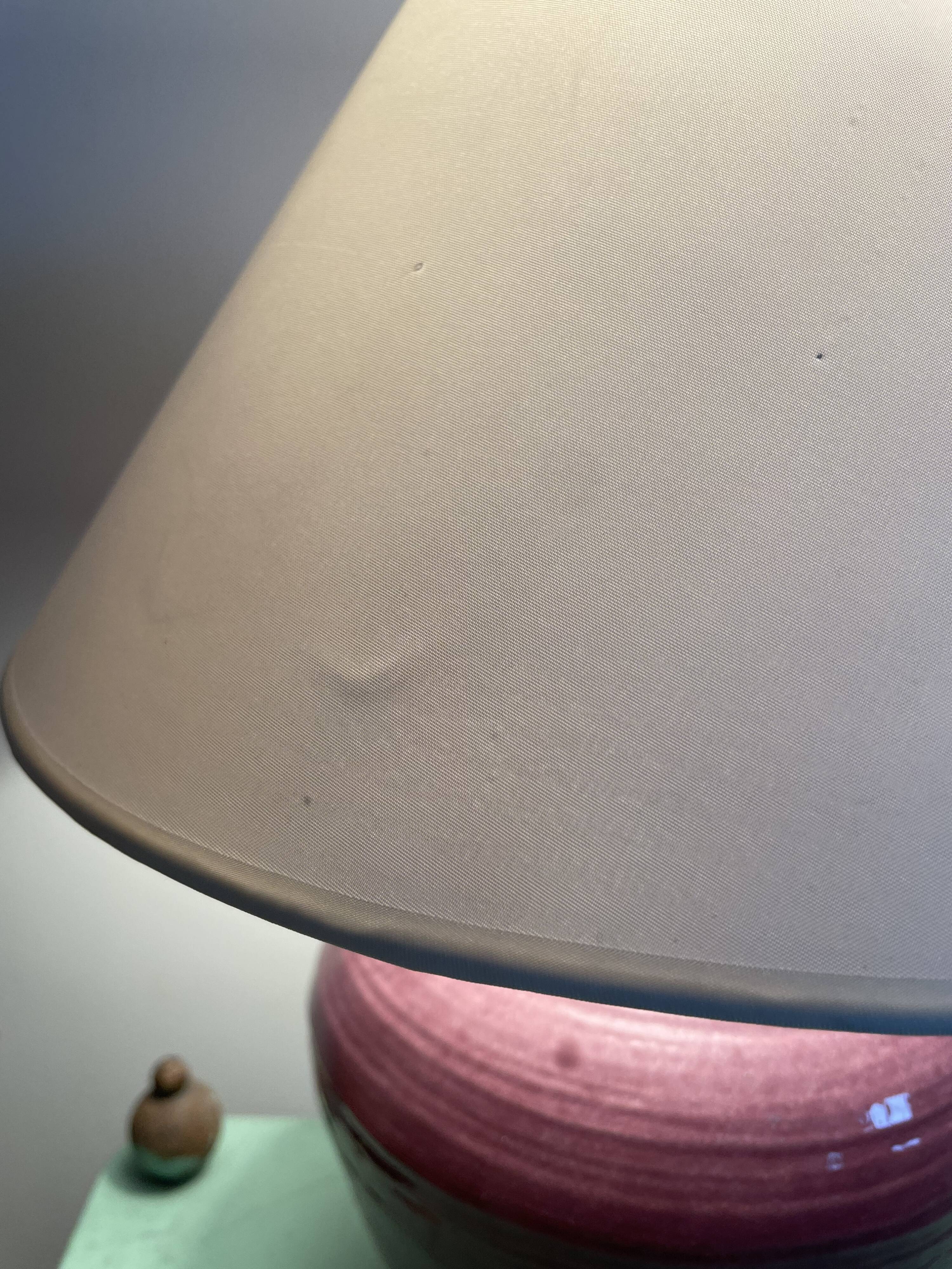 Vintage sandstone table lamp