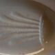 Antique asparagus dish, large 19th century oval earthenware dish D. JOHNSTON & J. VIEILLARD BORDEAUX