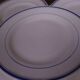 8 Moulin des Loups dessert plates, Louvois model