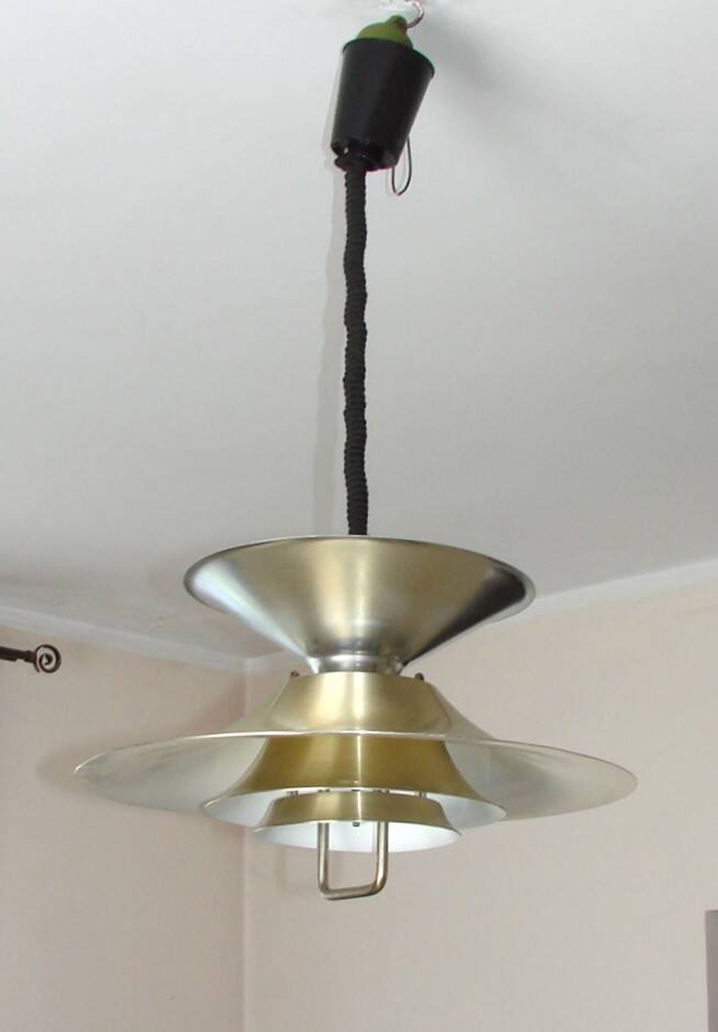 Scandinavian pendant lamp, 1970s