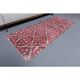 Vintage Turkish Oushak Handmade Wool Cotton Pink Runner 76x200