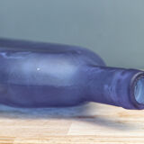 Bouteille, vase, bleu cobalt