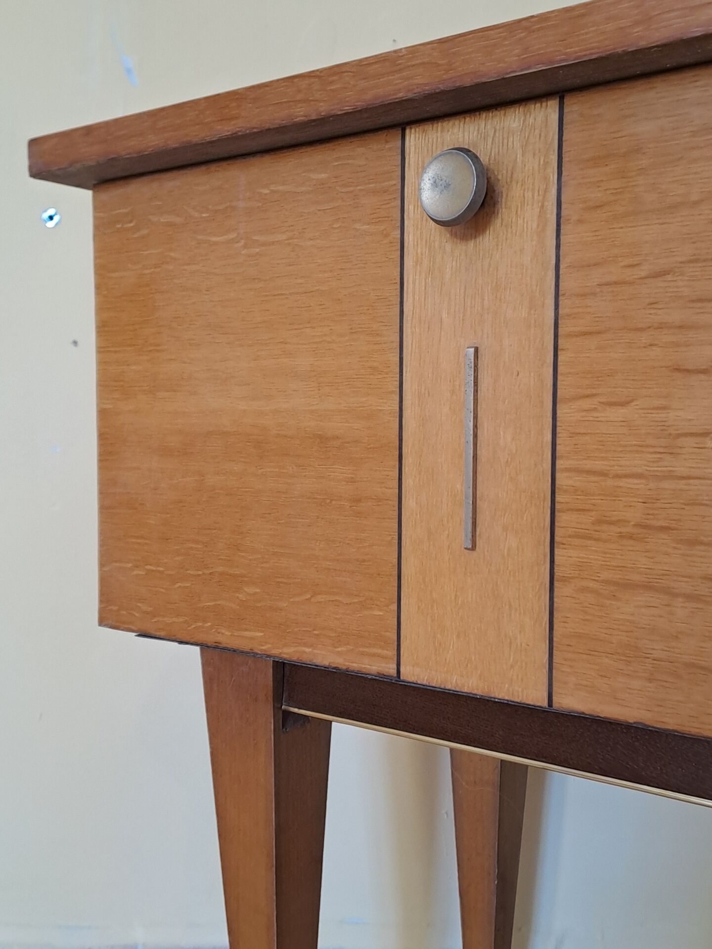 Vintage bedside table France 1950s