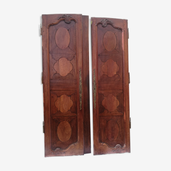 Pair of old wardrobe doors