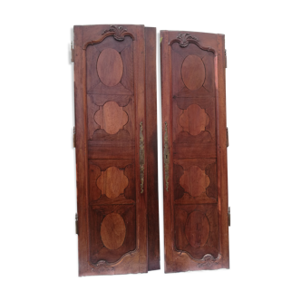 Pair of old wardrobe doors