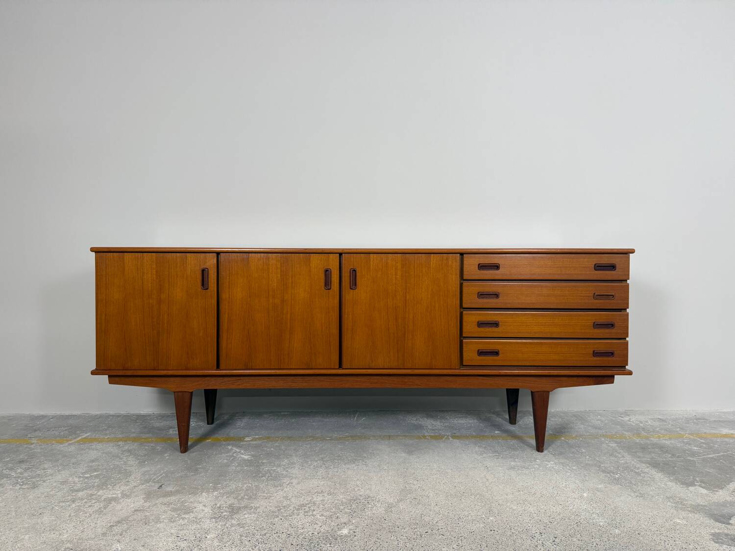 Scandinavian teak sideboard – 1960s