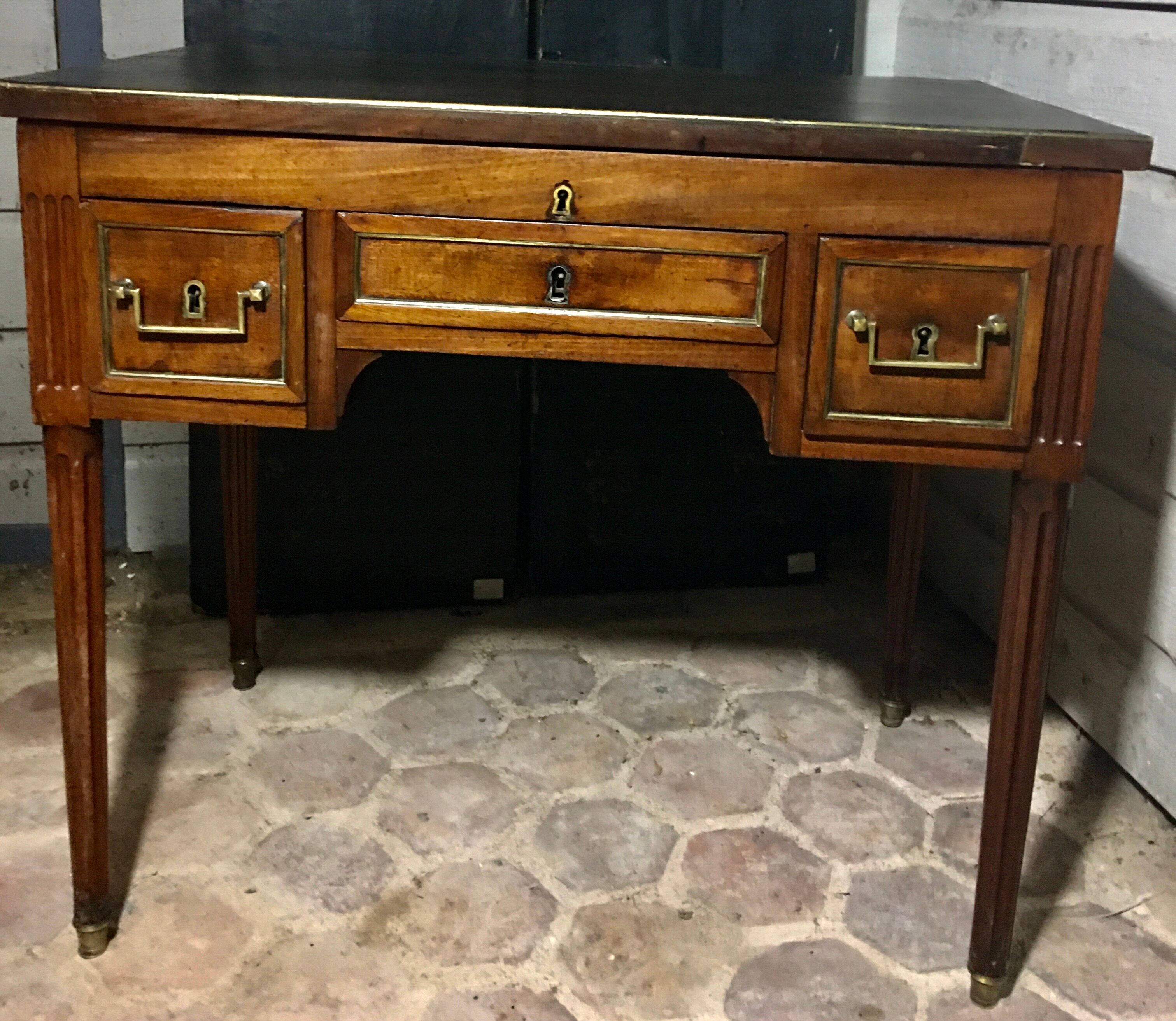 Bureau fin 18ème Louis XVI