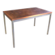 Copper side table with abstract relief from Opal Möbel, West-Germany 1960s