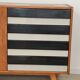 Enfilade U460 in white and black by Jiri Jiroutek for Interier Praha 1960