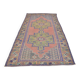 Handknotted Oushak Vintage Runner sku 2552