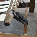 Tawny leather heater