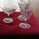Saint Louis crystal glassware set, Adour model