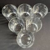 6 verres à whisky 1970’s
