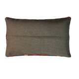 Vintage turkish handmade kilim cushion cover , 30 x 50 cm