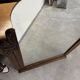 Art Deco mirror in carved oak – 1930s – 102 x 78 cm