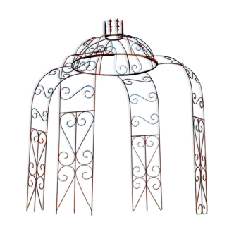 Wrought iron gazebo