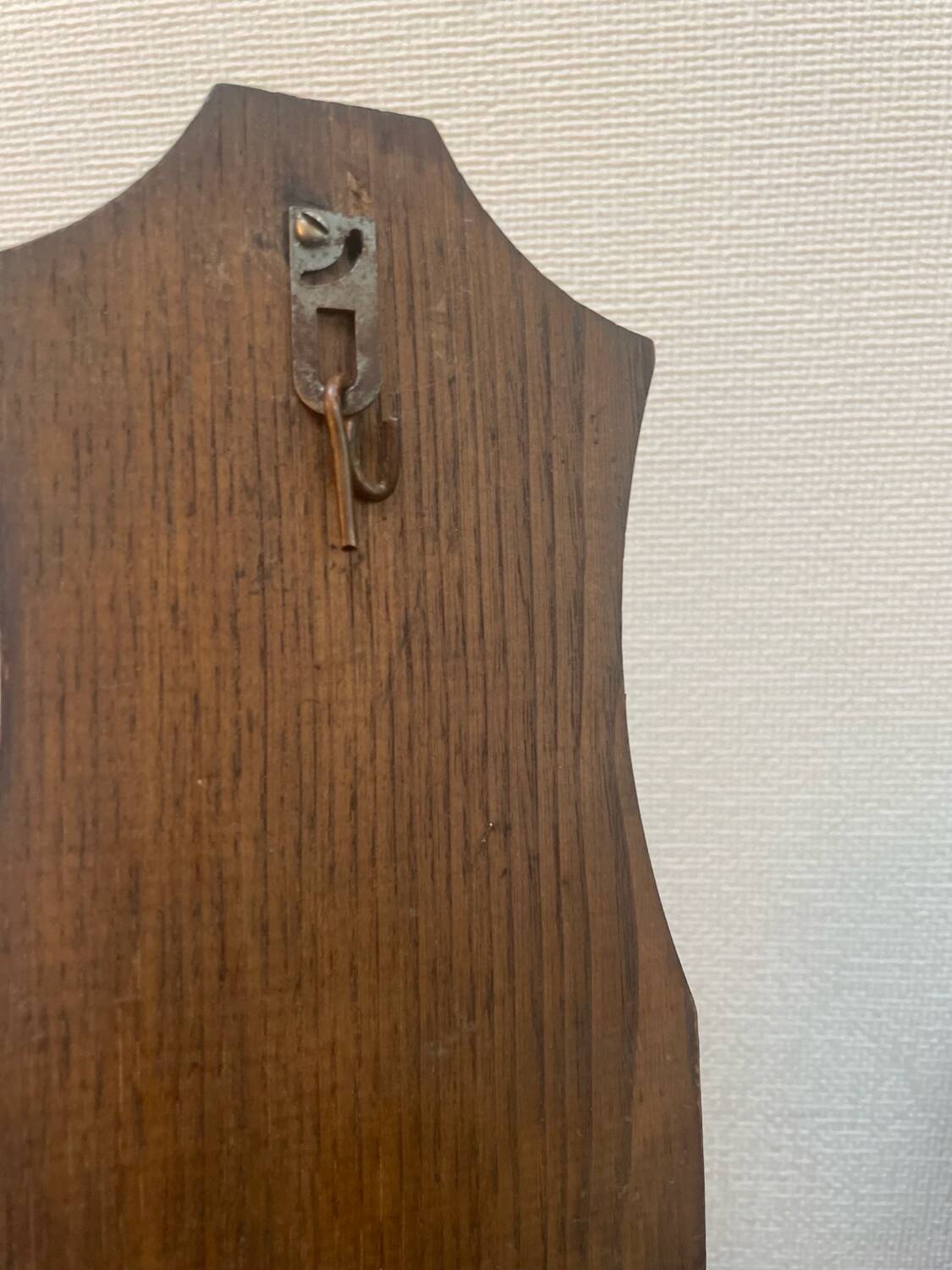 Vintage wall coat rack