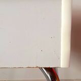 60s blue formica chest stool