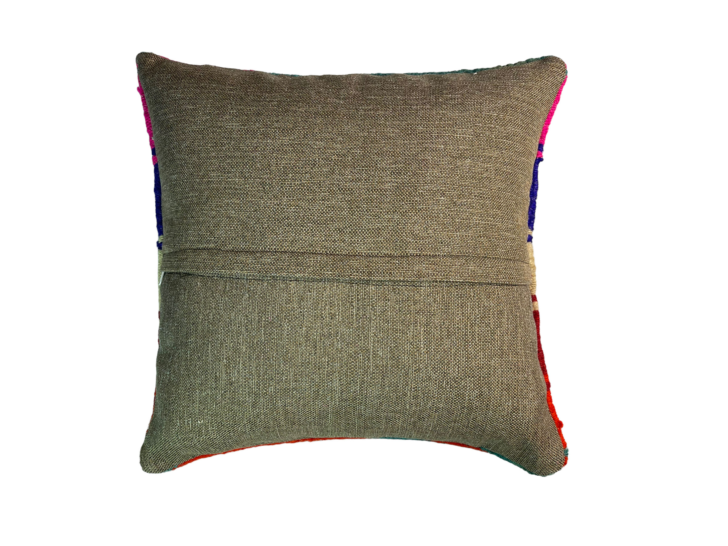 Vintage turkish kilim cushion cover 40 x 40 cm