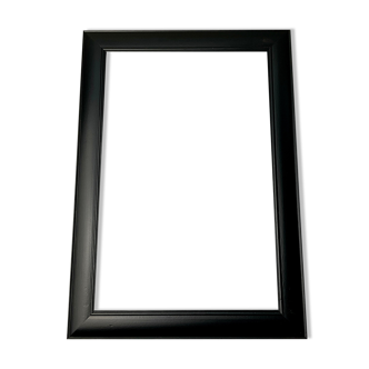 Black wooden frame foto welt