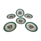 Lot assiettes barbotine