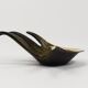 Bowl or sculptural ashtray in brass by Walter Bosse, Herta Baller, Austria, 1950s.