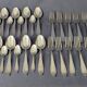 Silver-plated cutlery set, 38 pieces, Goldsmith Apollo, Art Deco, 1920s/1930s