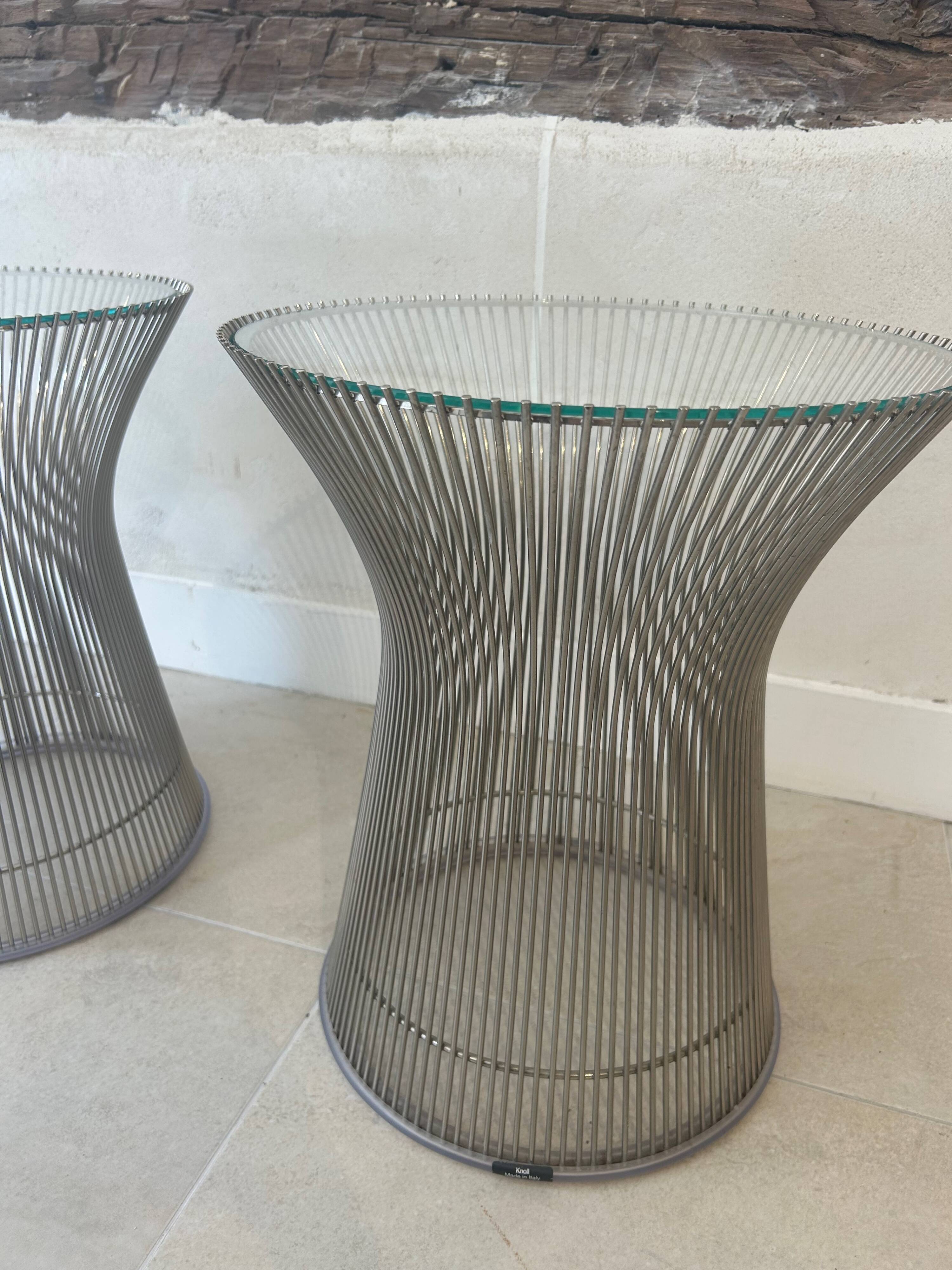 Knoll Warren Platner Side Tables by Warren Platner for Knoll