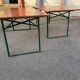 Pair of brasserie tables