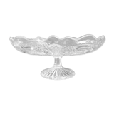 Compotier en verre ciselé