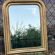 Small Louis-Philippe gilded mirror with mercury glass 48x60cm
