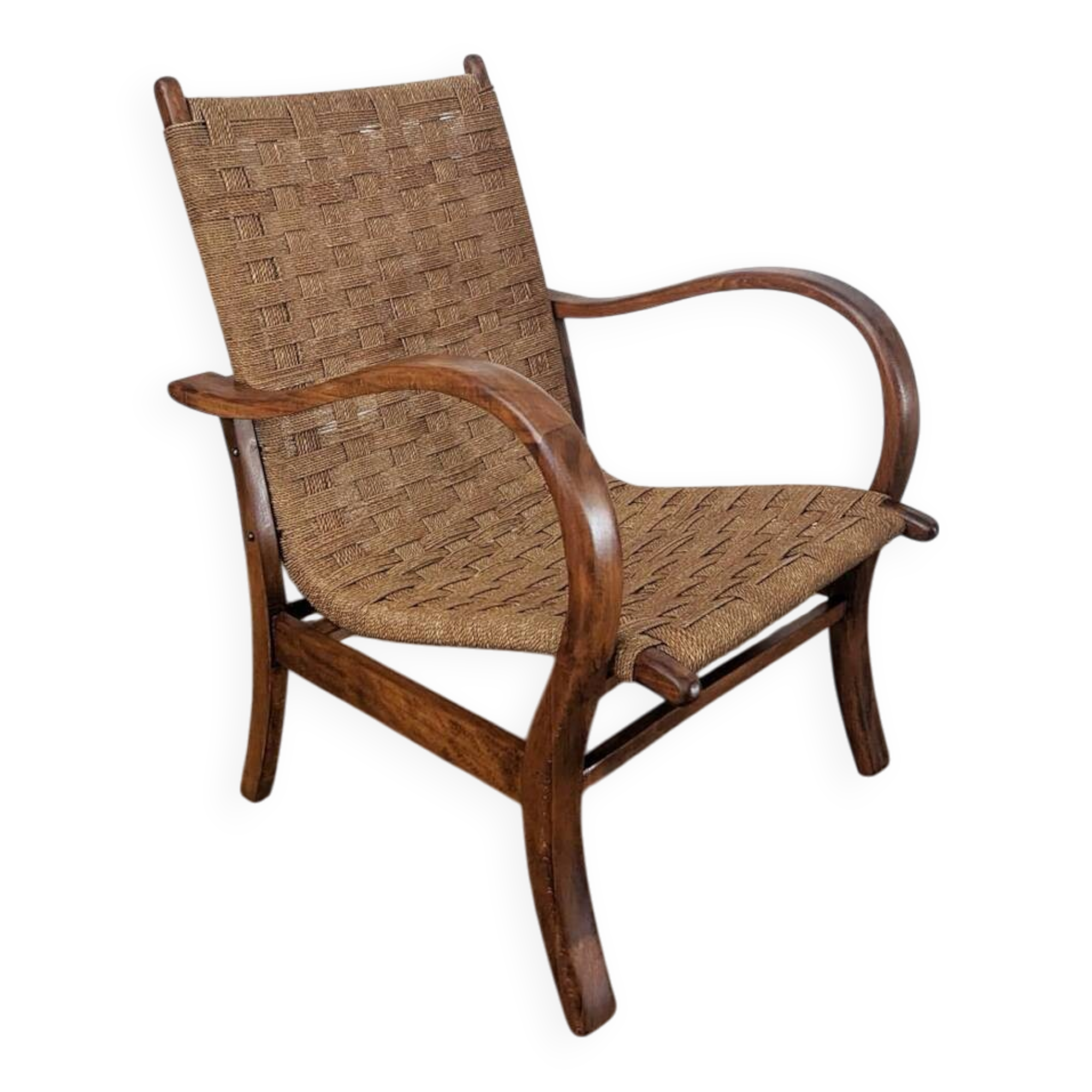 Bauhaus armchair by Erich Dieckmann Art Deco 1930s