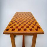 Table en bois vintage