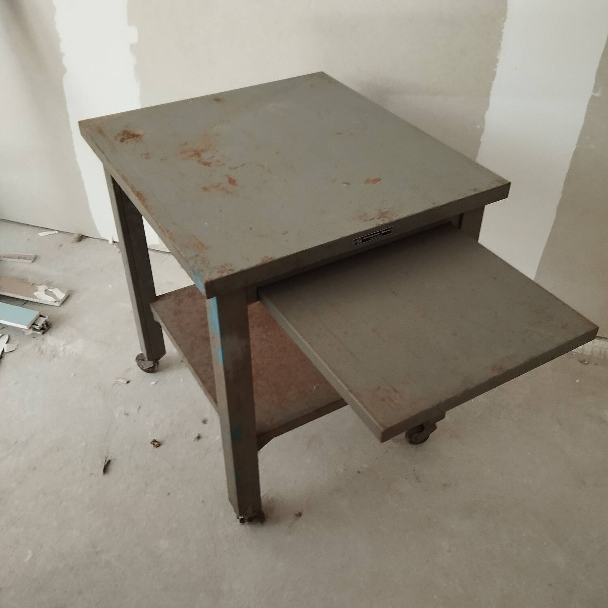 Table d'appoint bureau industriel Remington rand Kardex