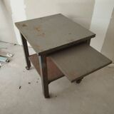 Remington Rand Kardex Industrial Desk Side Table