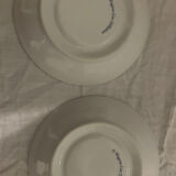 Lot of two cups and saucers national company of sleeping wagons
