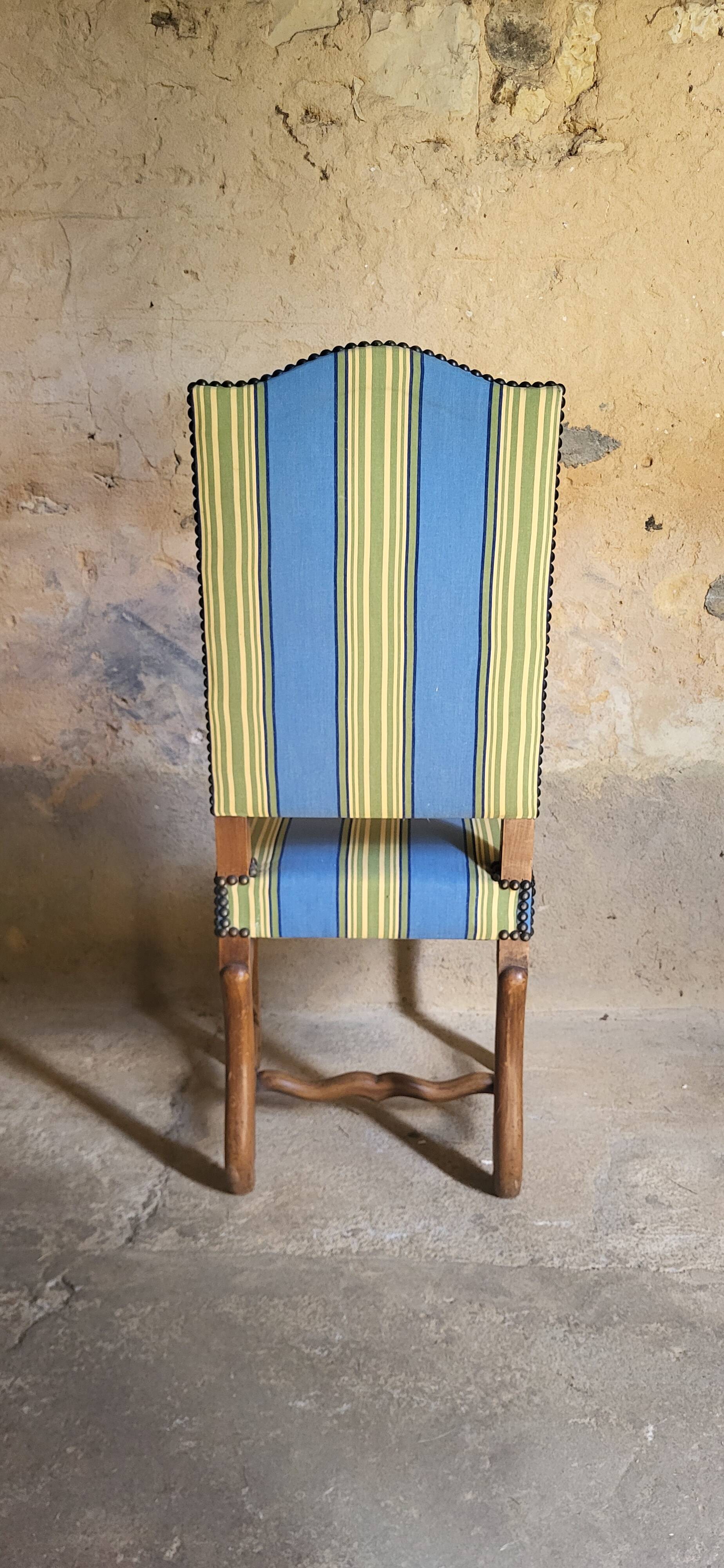 4 Louis XIII chairs