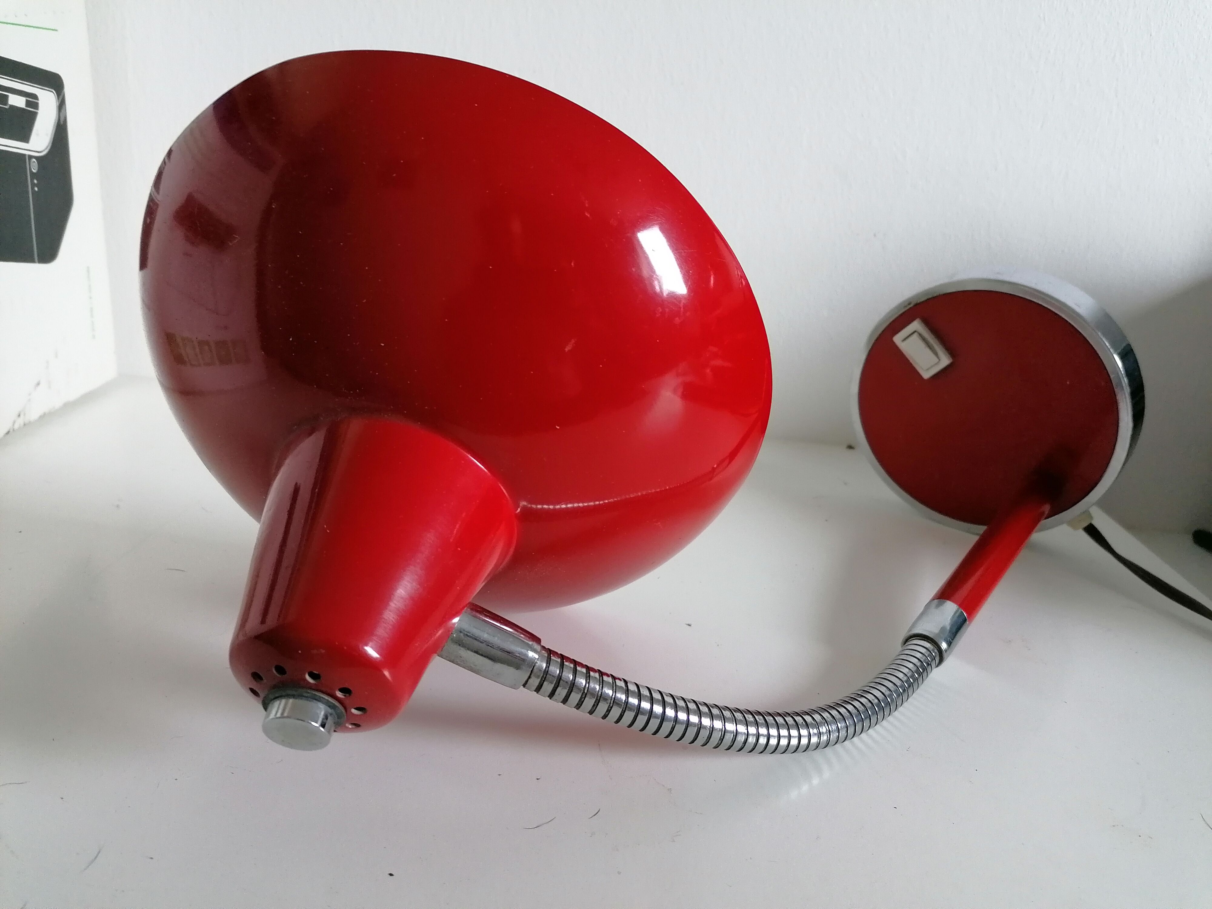 Lampe de bureau articulée old school vintage