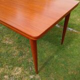 Table extensible vintage en teck