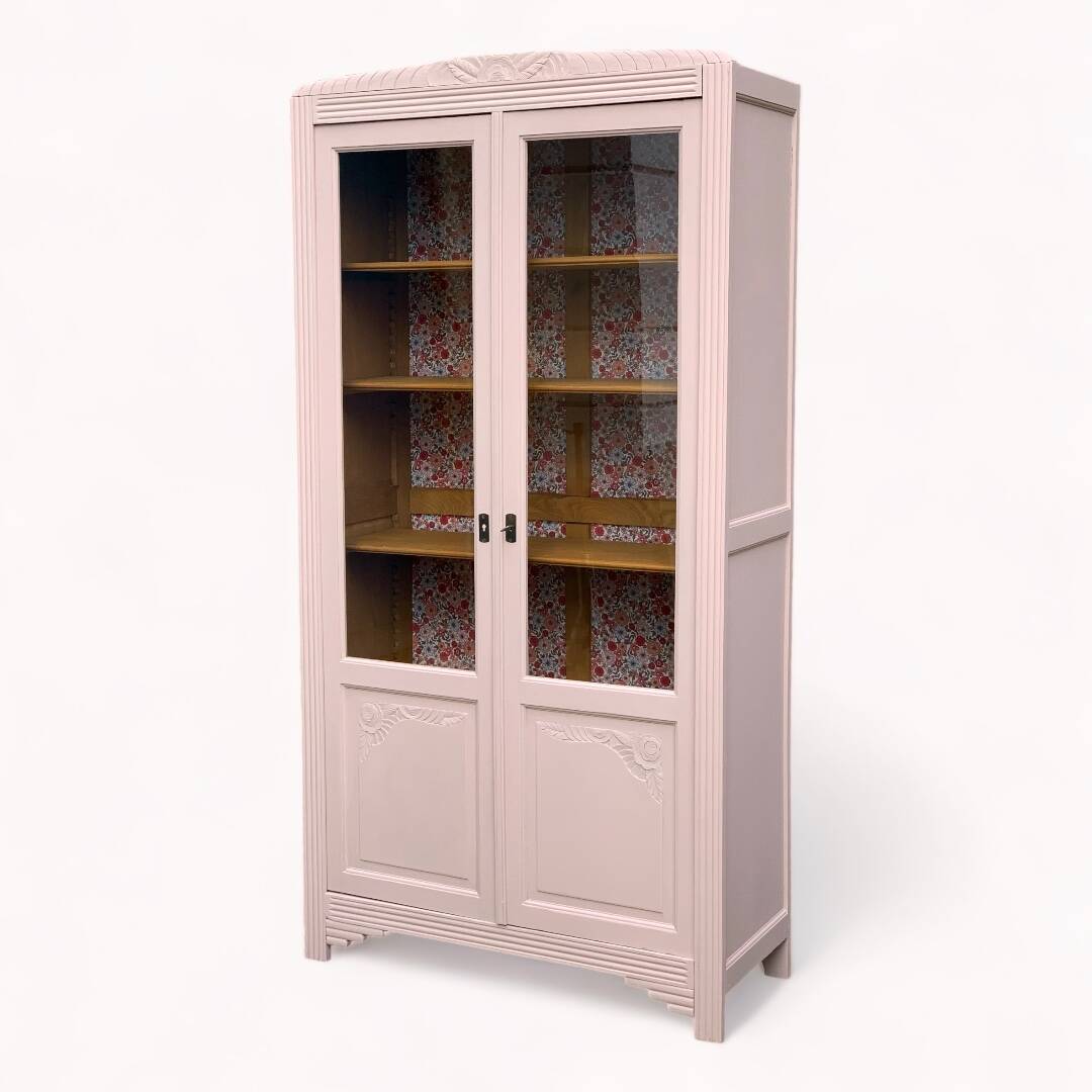 Parisian art deco glazed wardrobe 1930
