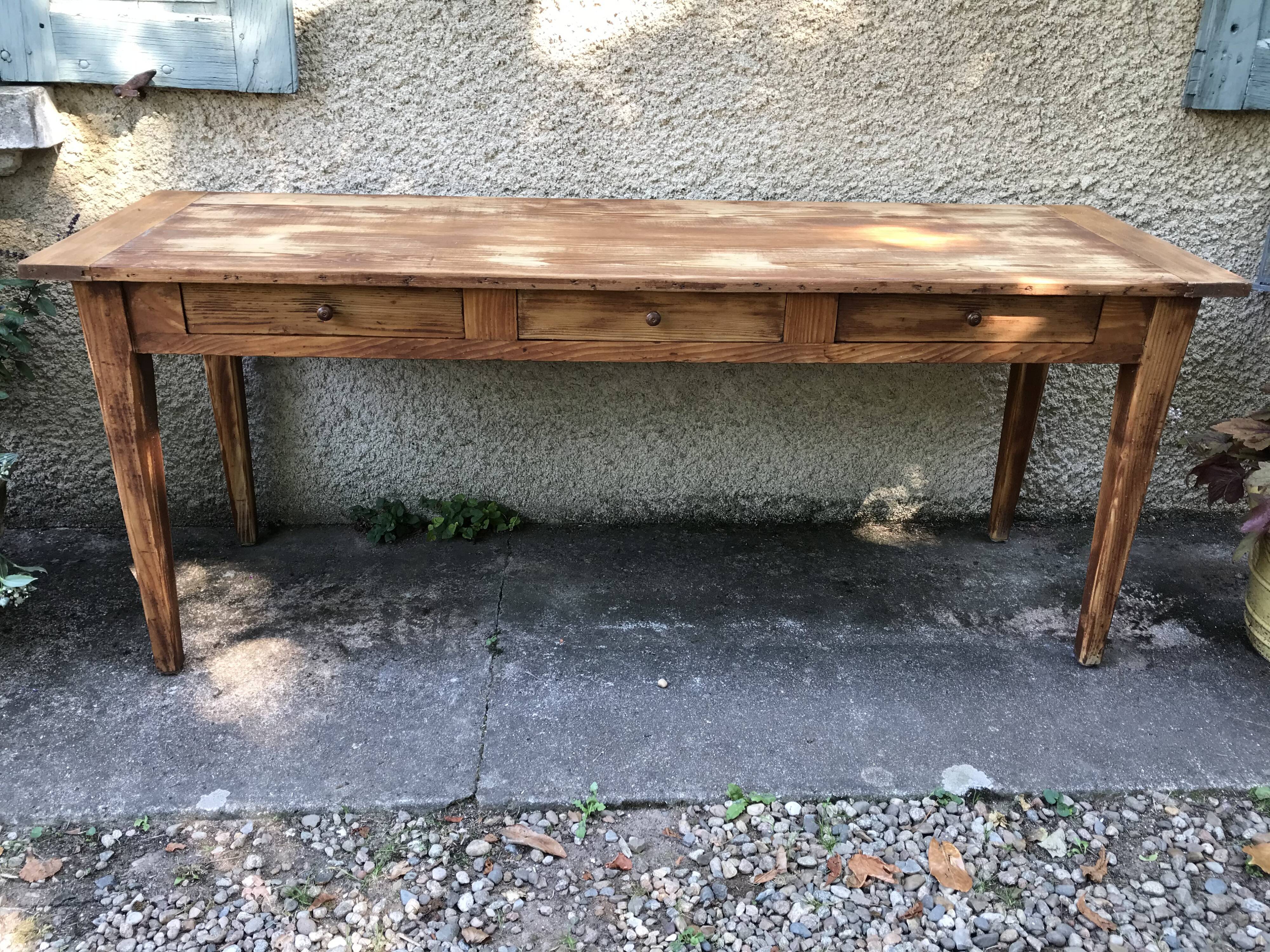 Vintage bistro table