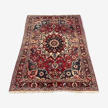 Vieux tapis persan ou tapis d’Iran 214x152