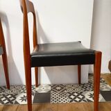 Scandinavian teak chairs from the 60s