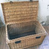 Travel Wicker trunk