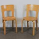 Pair of S66 Alvar Aalto chairs for Artek