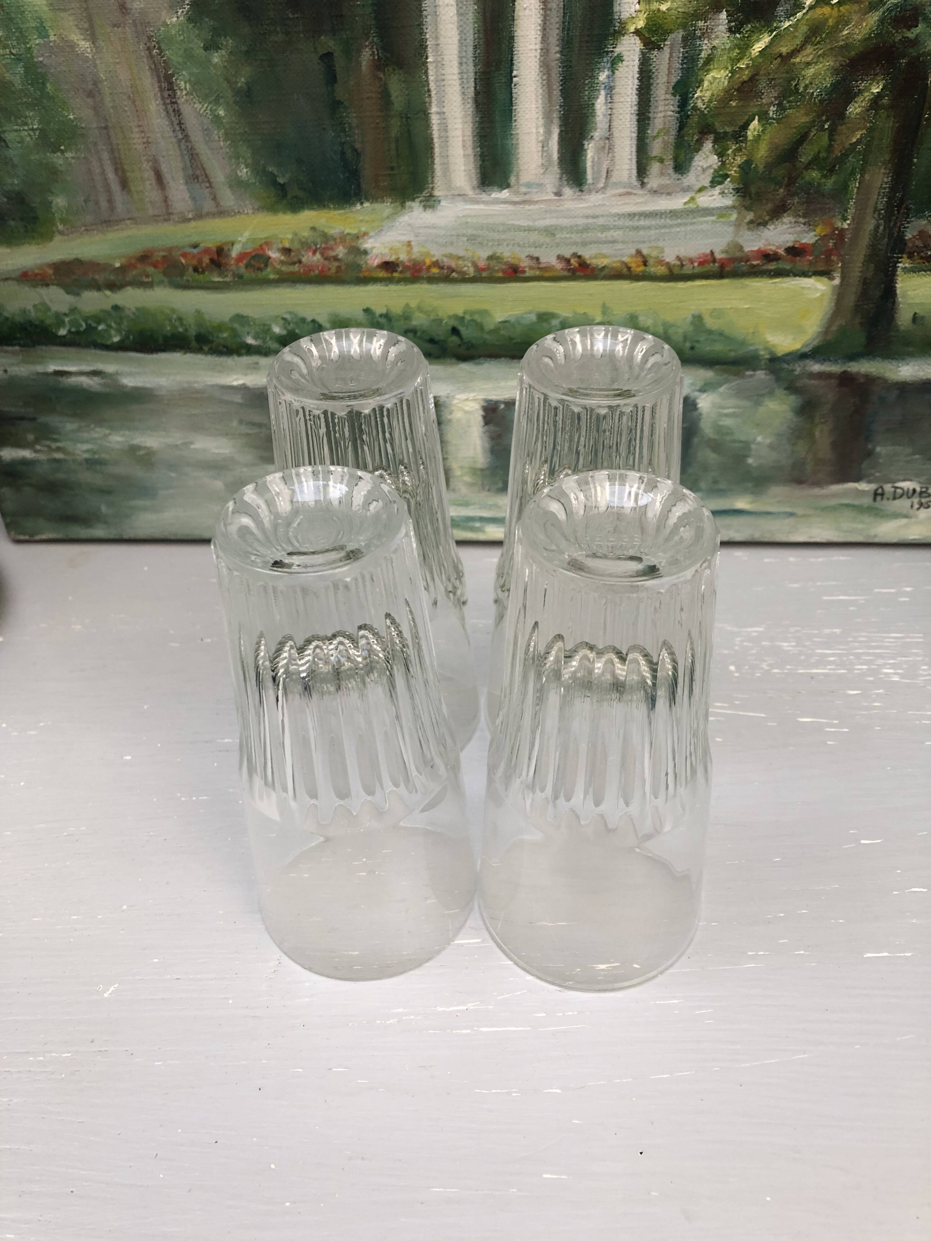 Vintage berger stamped pastis glass